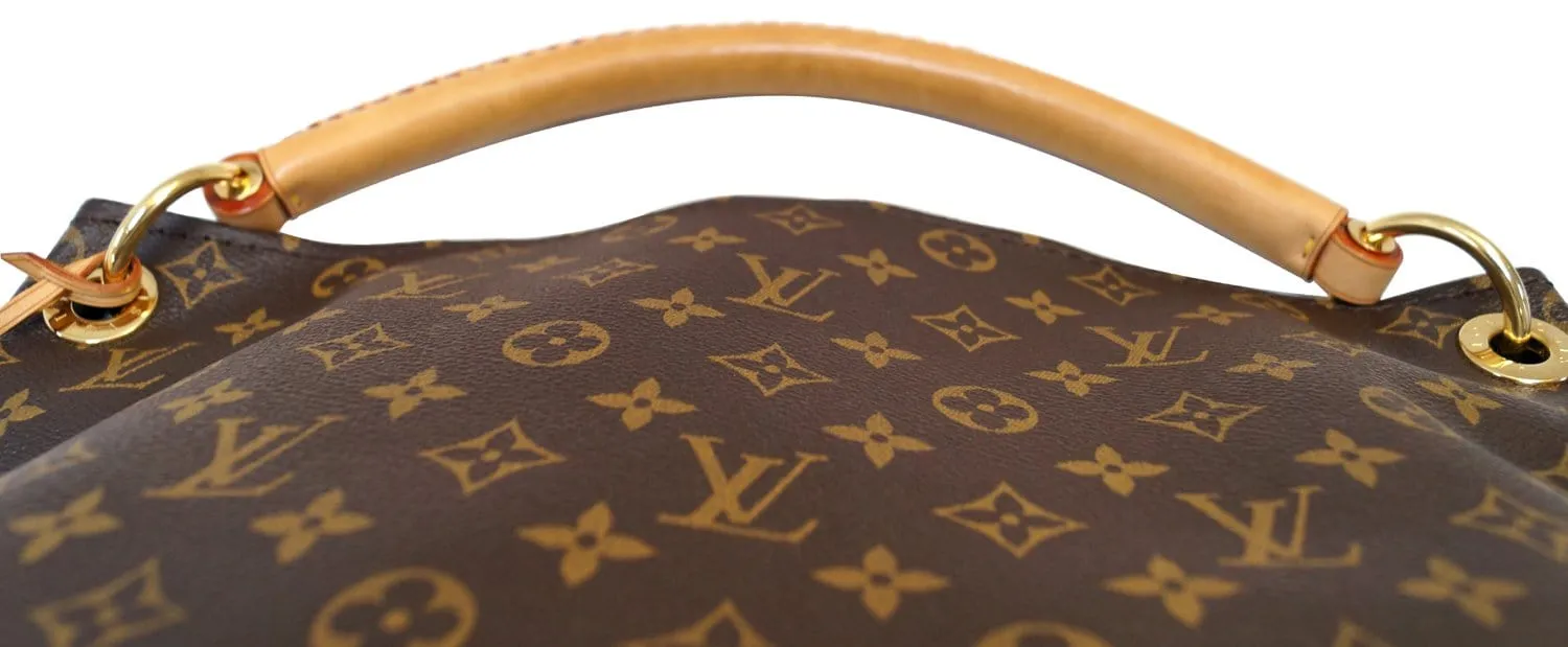 LOUIS VUITTON Monogram Canvas Artsy MM Hobo Shoulder Bag