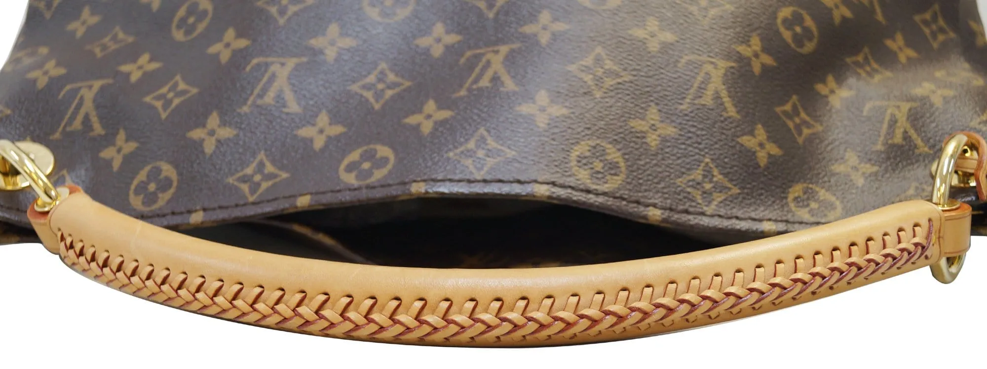 LOUIS VUITTON Monogram Canvas Artsy MM Hobo Shoulder Bag