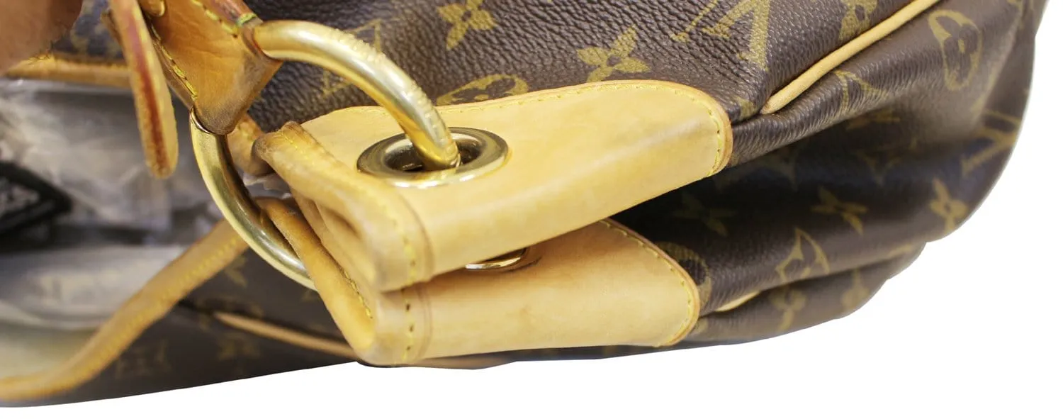 LOUIS VUITTON Monogram Canvas Galliera GM Shoulder Bag