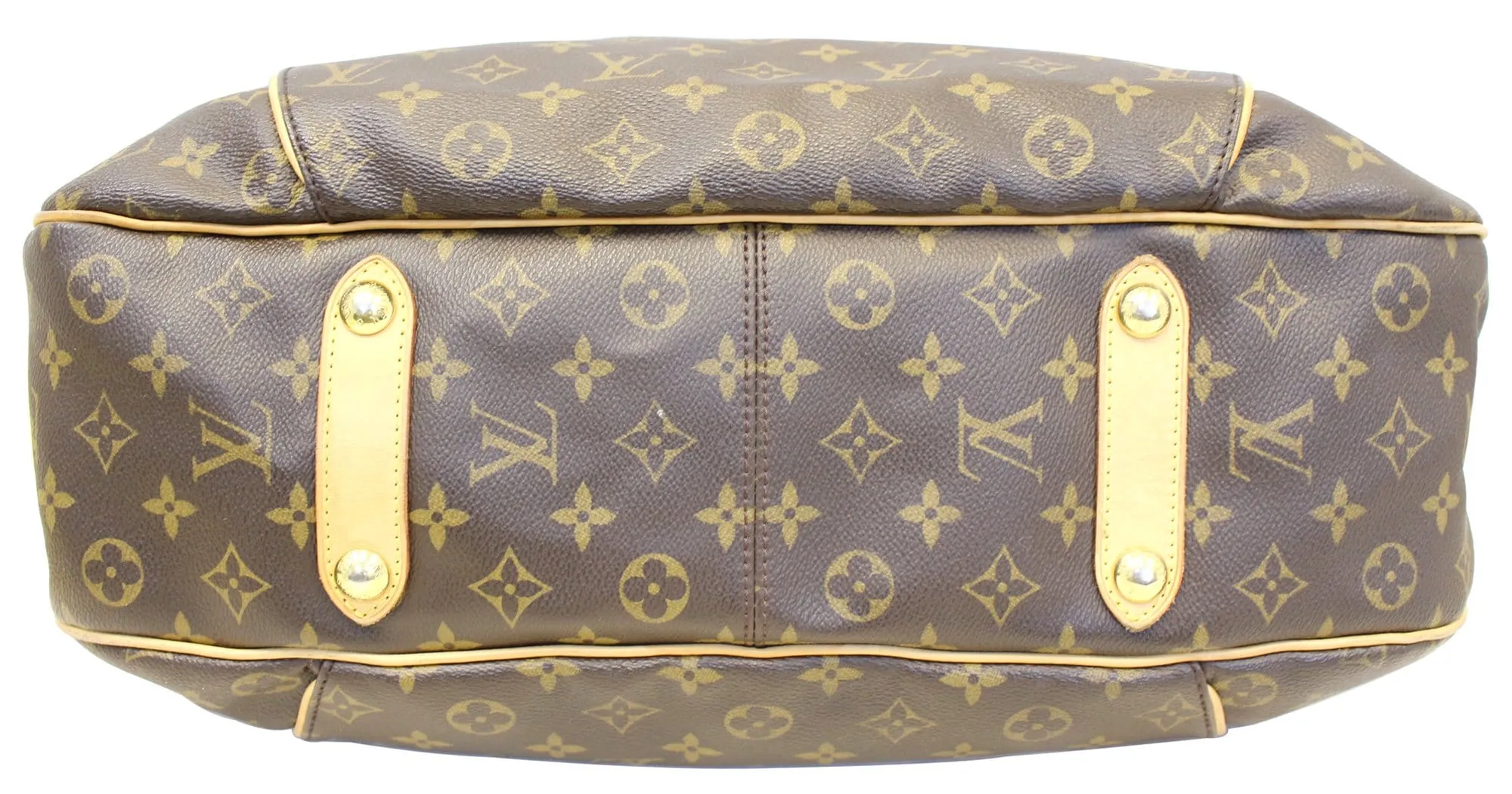 LOUIS VUITTON Monogram Canvas Galliera GM Shoulder Bag
