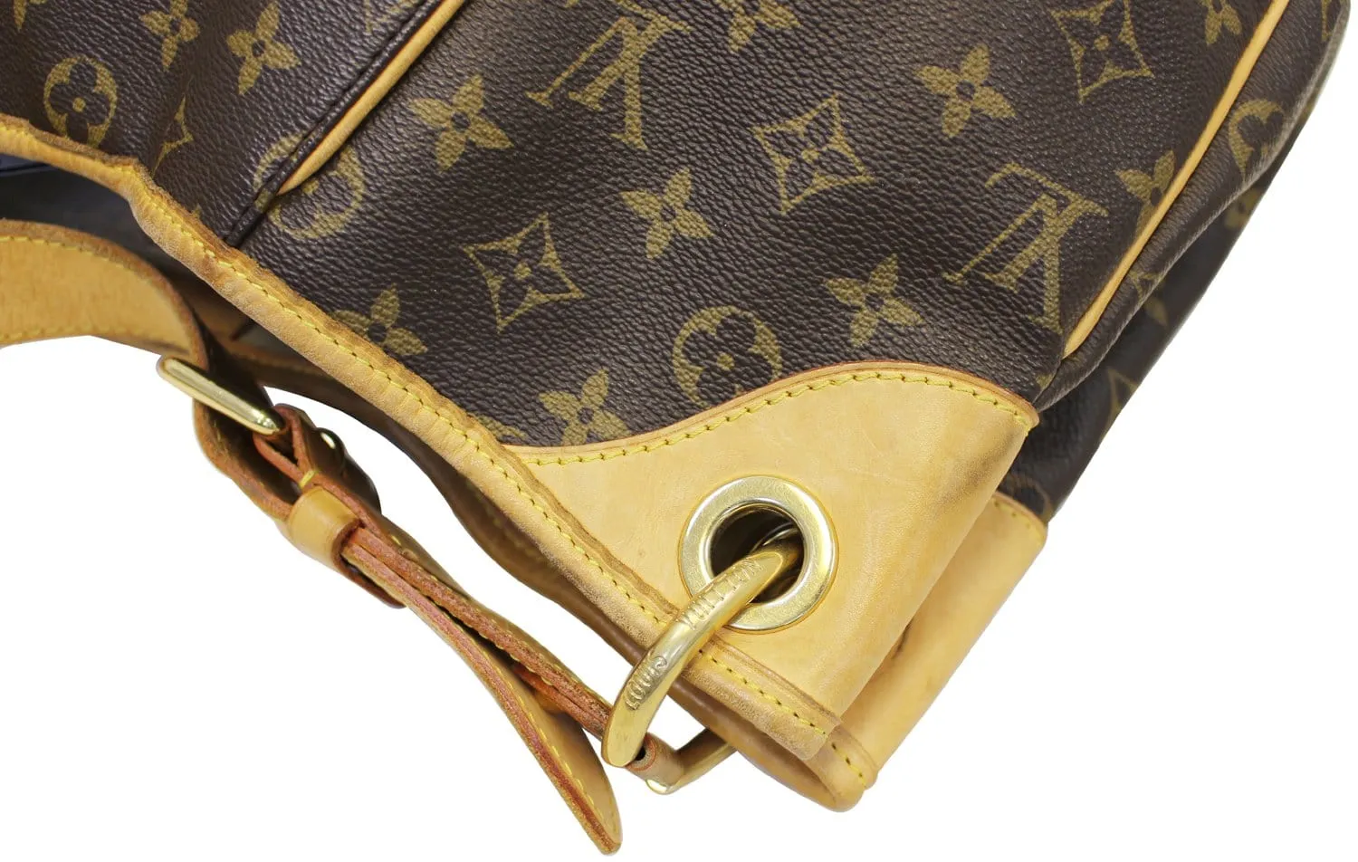 LOUIS VUITTON Monogram Canvas Galliera GM Shoulder Bag