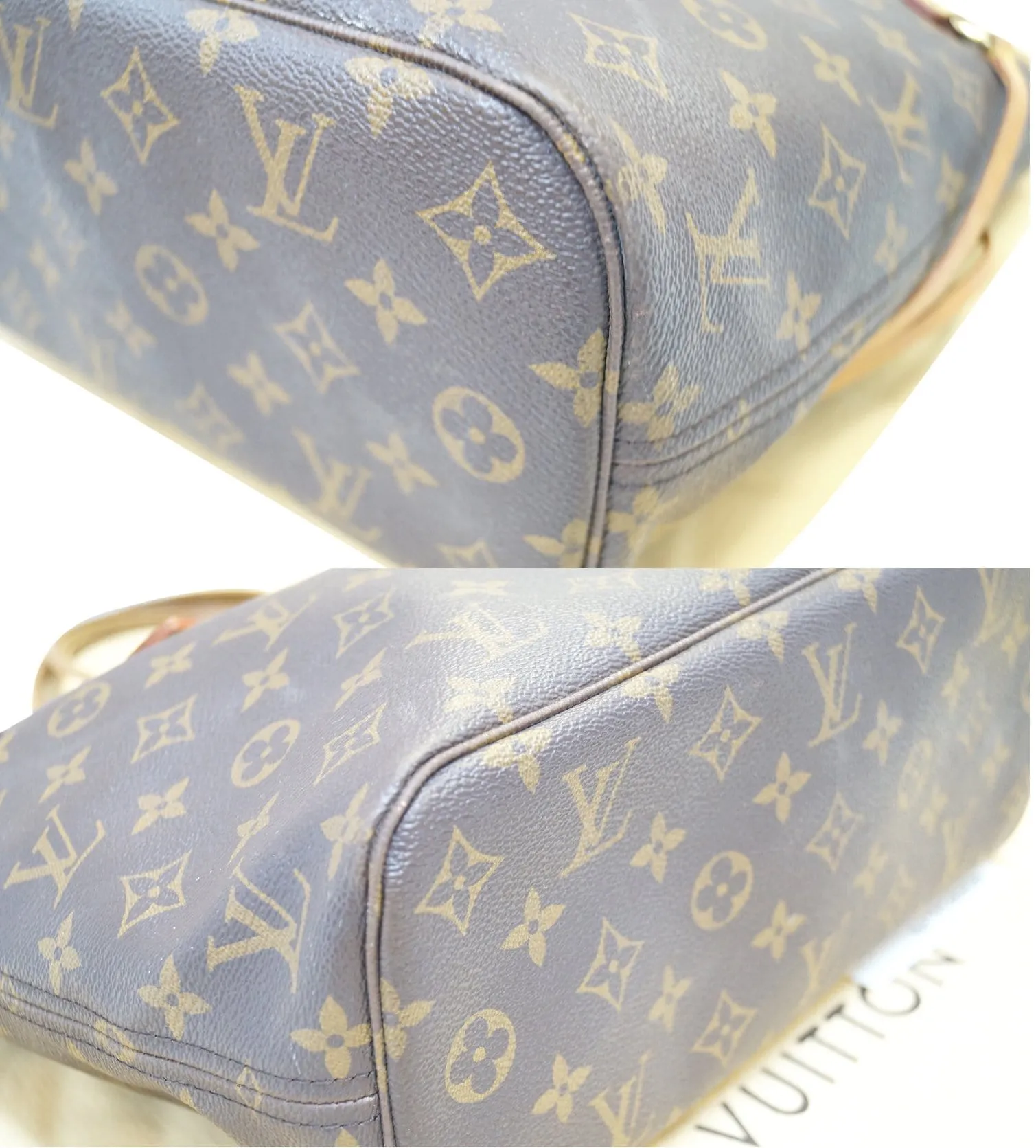 LOUIS VUITTON Monogram Canvas Neverfull PM Tote Shoulder Bag
