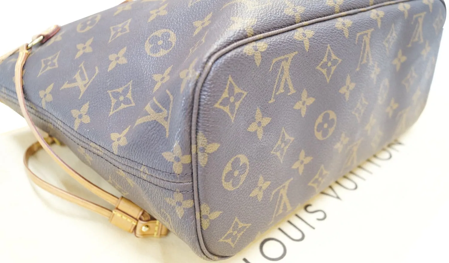 LOUIS VUITTON Monogram Canvas Neverfull PM Tote Shoulder Bag