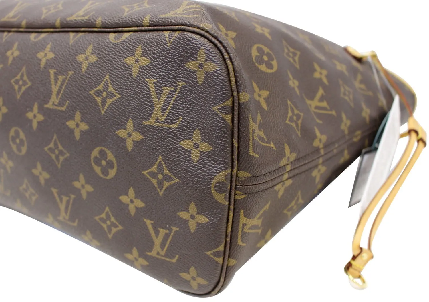 LOUIS VUITTON Neverfull MM Monogram Canvas Brown Tote Bag