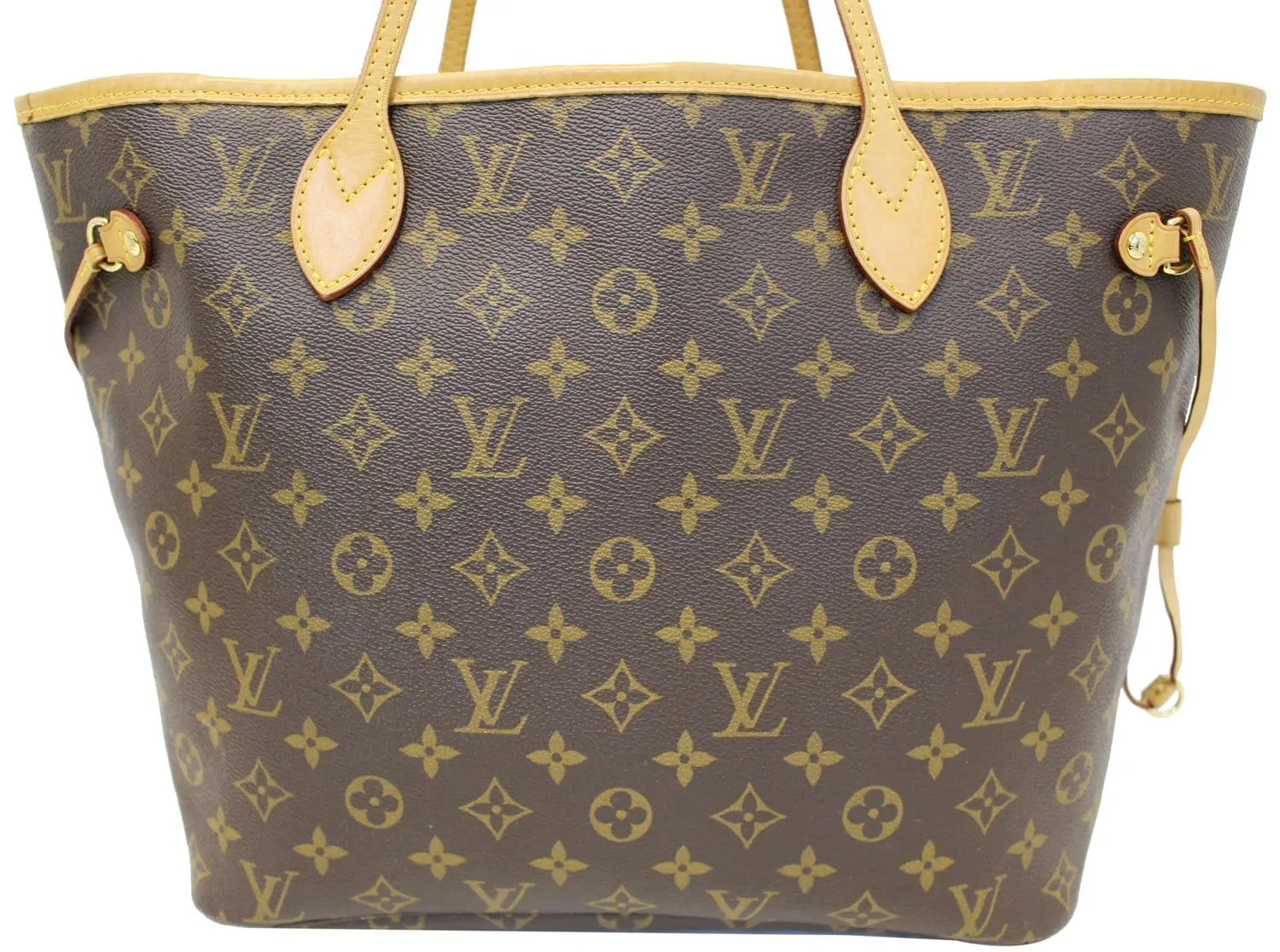 LOUIS VUITTON Neverfull MM Monogram Canvas Brown Tote Bag