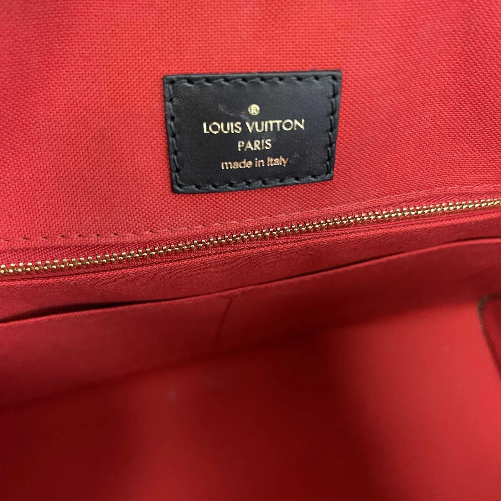 Louis Vuitton - Onthego GM - Brown and Tan Monogram Canvas Tote / Shoulder Strap