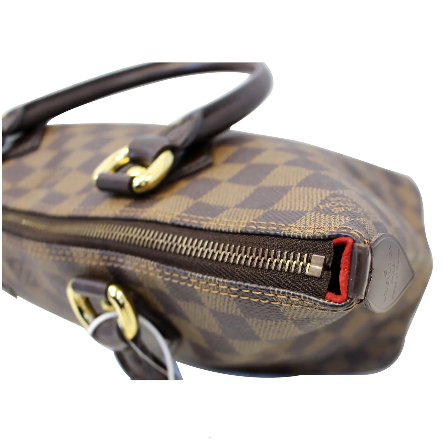 LOUIS VUITTON Saleya PM Damier Ebene Tote Shoulder Bag