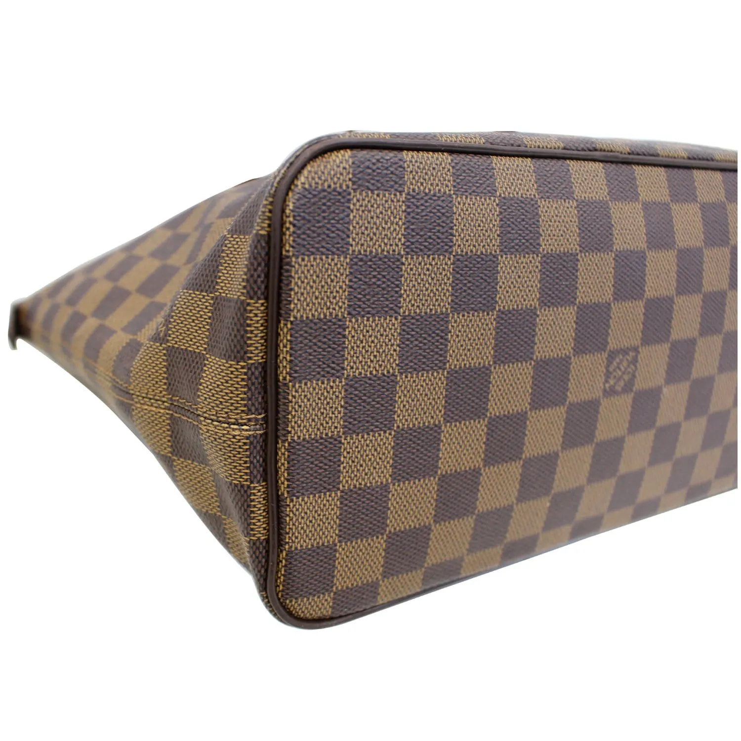LOUIS VUITTON Saleya PM Damier Ebene Tote Shoulder Bag
