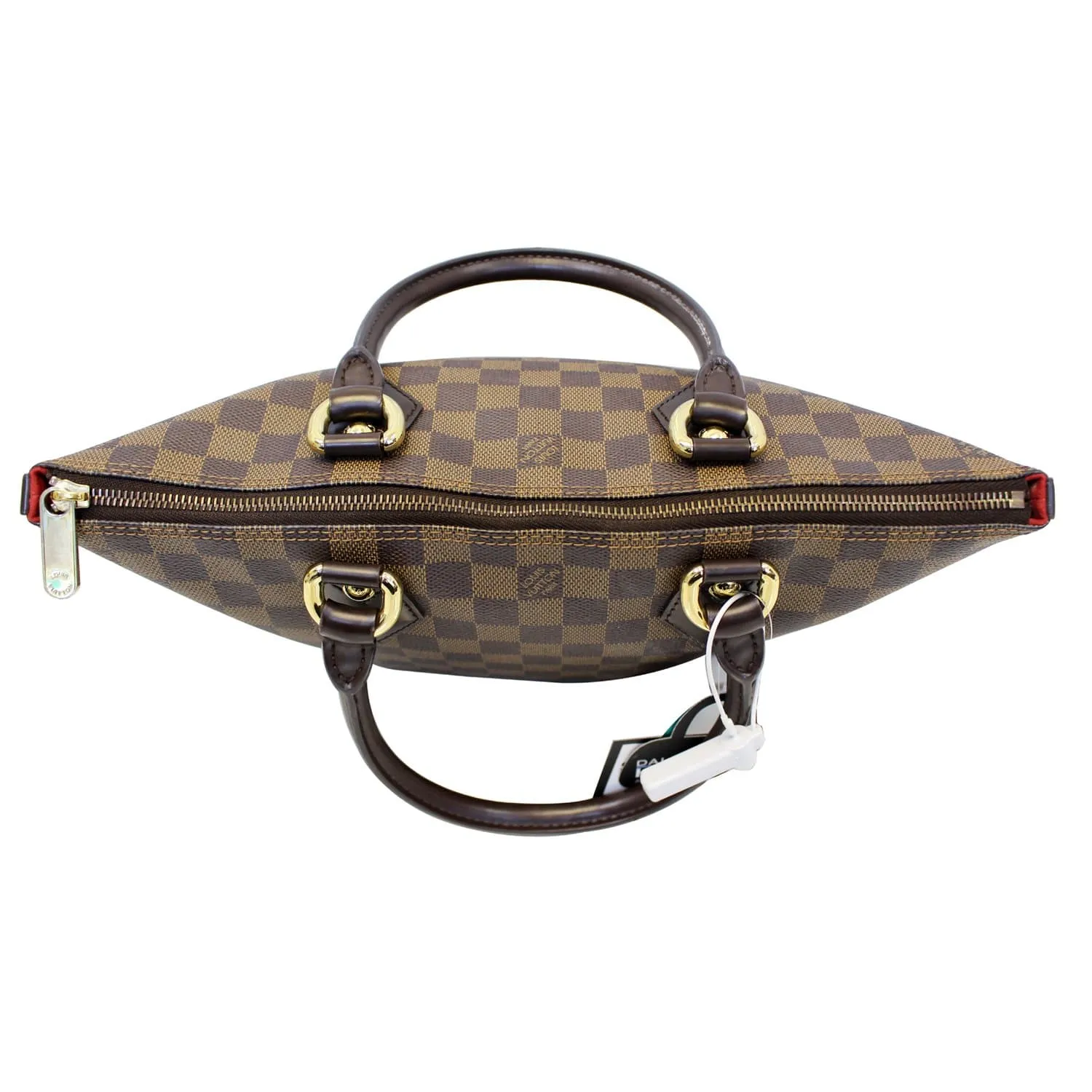 LOUIS VUITTON Saleya PM Damier Ebene Tote Shoulder Bag