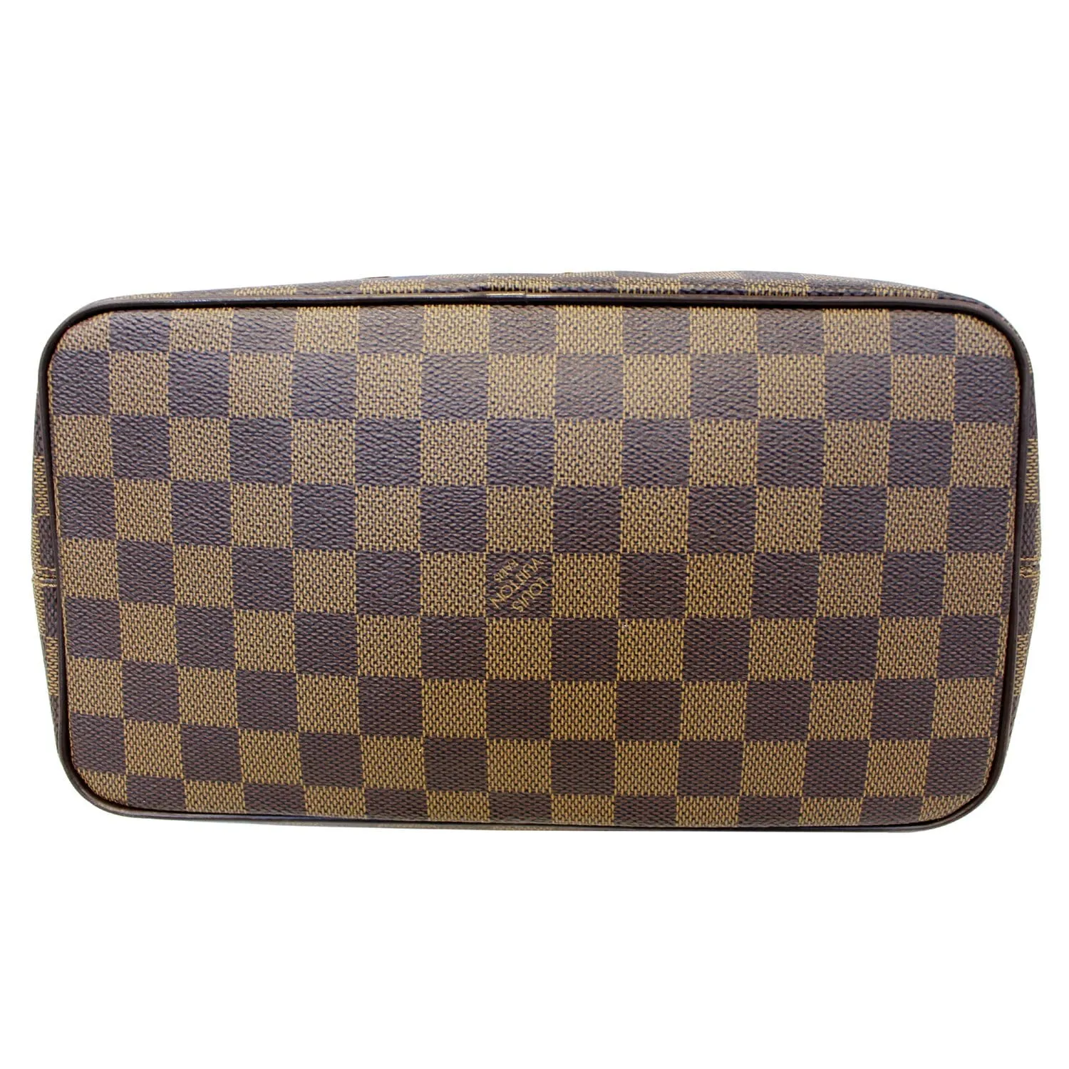 LOUIS VUITTON Saleya PM Damier Ebene Tote Shoulder Bag