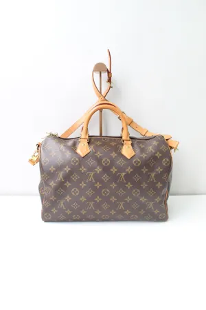 Louis Vuitton Speedy 35 Bandolier