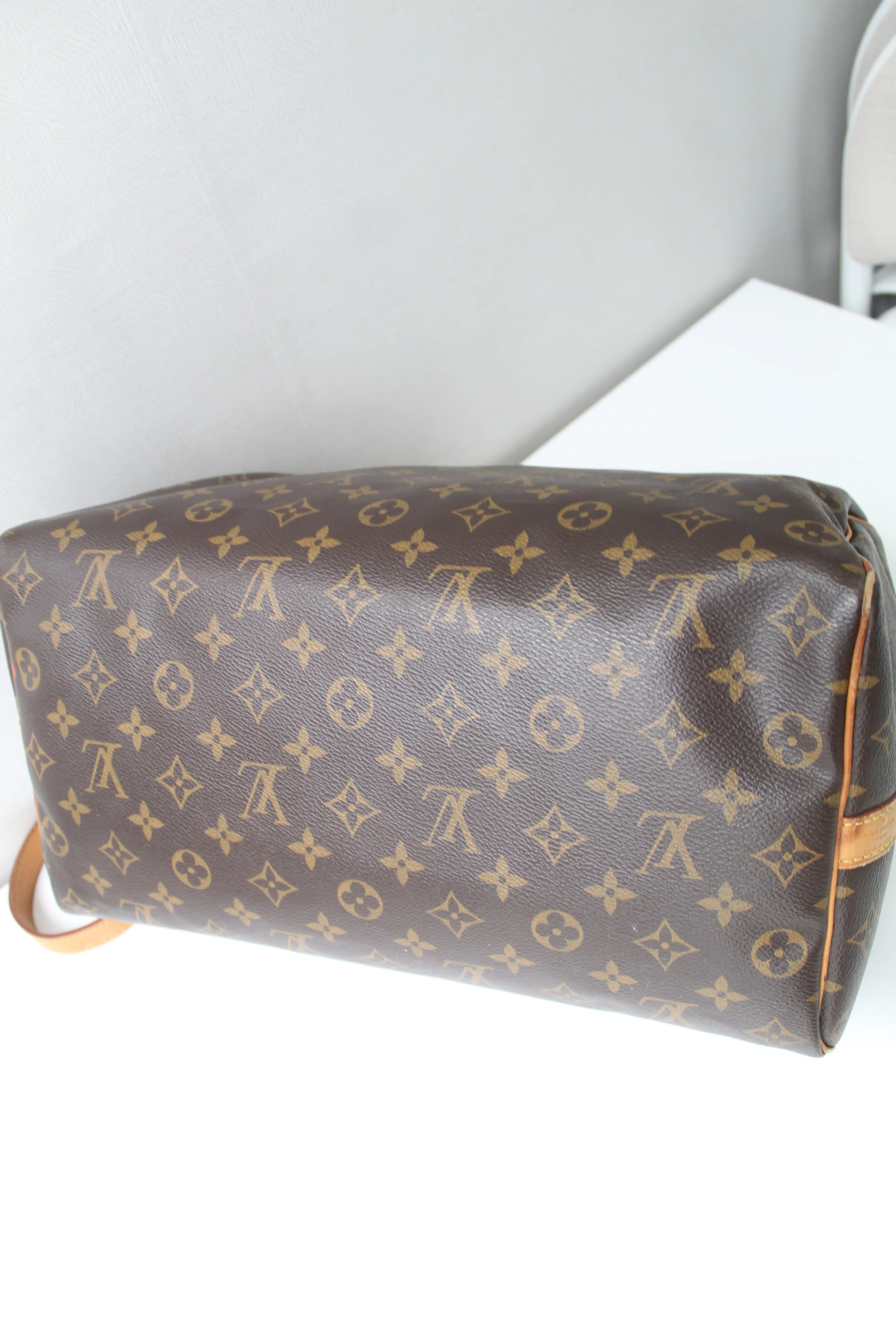Louis Vuitton Speedy 35 Bandolier