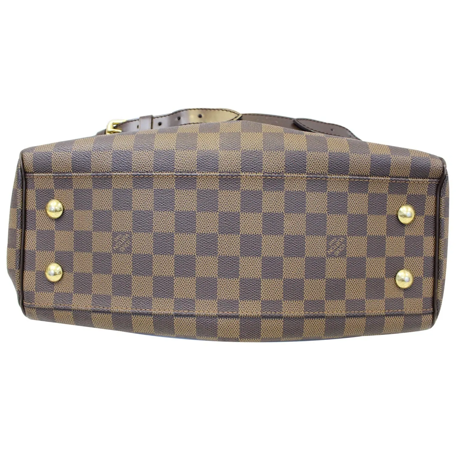 LOUIS VUITTON Trevi PM Damier Ebene Brown Shoulder Bag