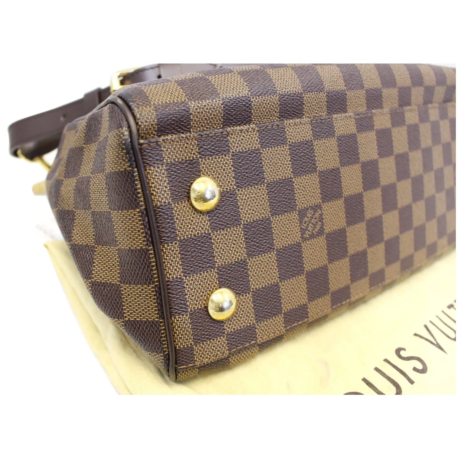 LOUIS VUITTON Trevi PM Damier Ebene Brown Shoulder Bag