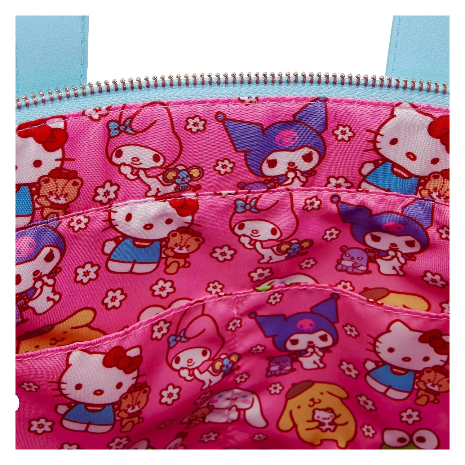 Loungefly Sanrio Cinnamoroll Sherpa Tote With Coin Purse