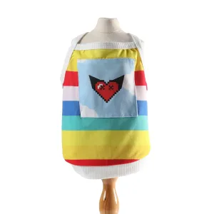 Loved at Heart Sleeveless Pet T-Shirt | Paws of Pride Collection | Toy Doggie™