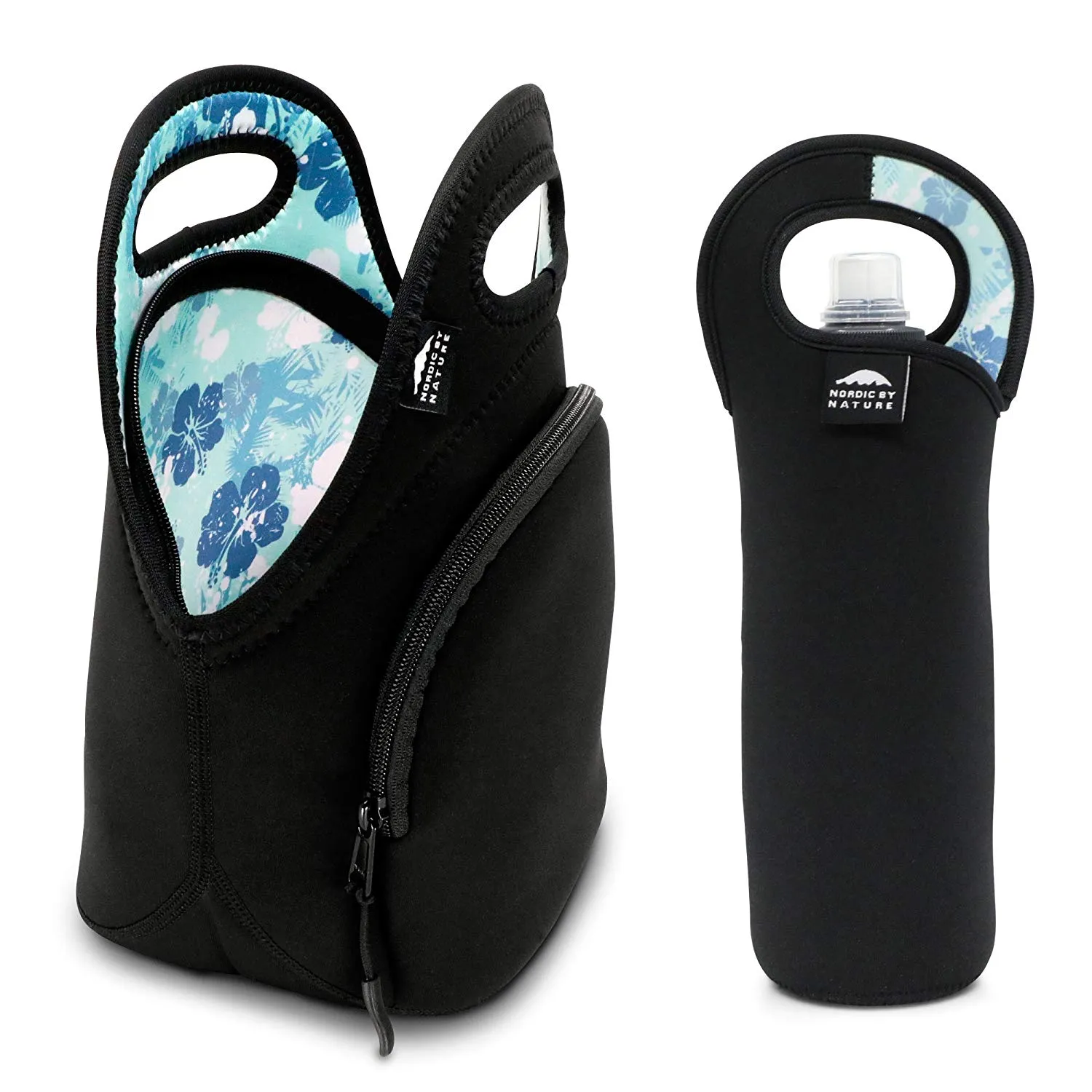 LUNCH BAG SET 12" BLUE HAWAII