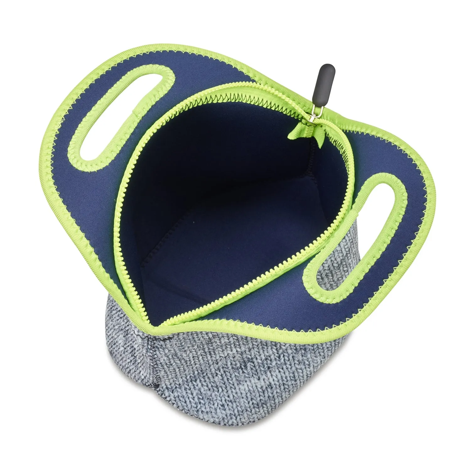 LUNCH BAG SET 12" GREY MELANGE