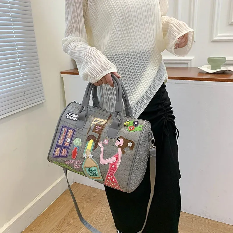 Luxury Pu Leather Women Handbags High Quality Ladies Shoulder Travel Bag Casual Large Capacity Female Messenger Crossbody Bags