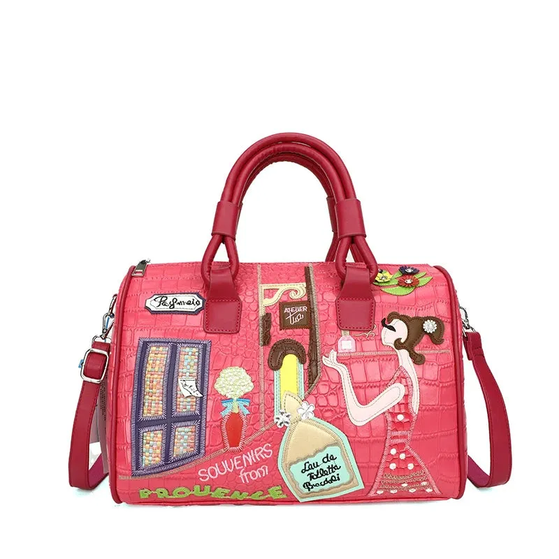 Luxury Pu Leather Women Handbags High Quality Ladies Shoulder Travel Bag Casual Large Capacity Female Messenger Crossbody Bags