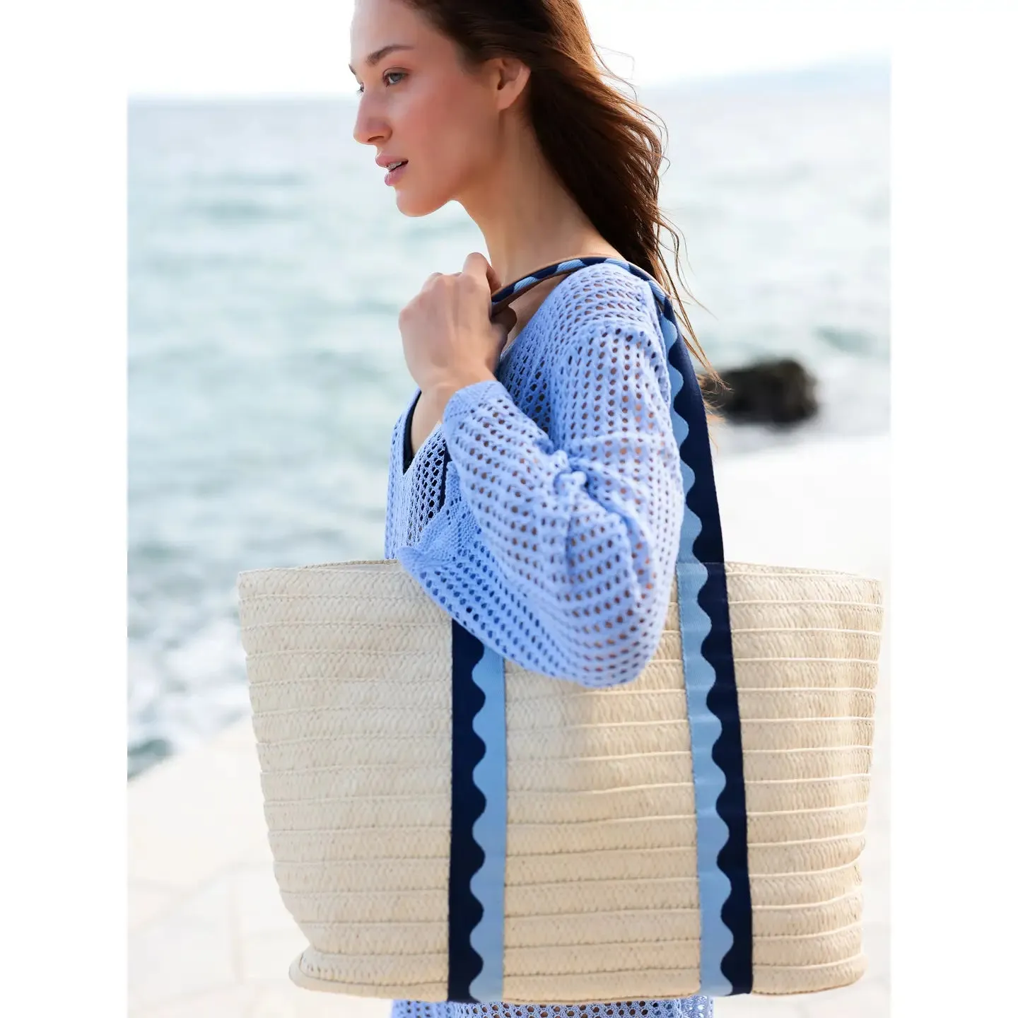 MARBELLA TOTE - BLUE