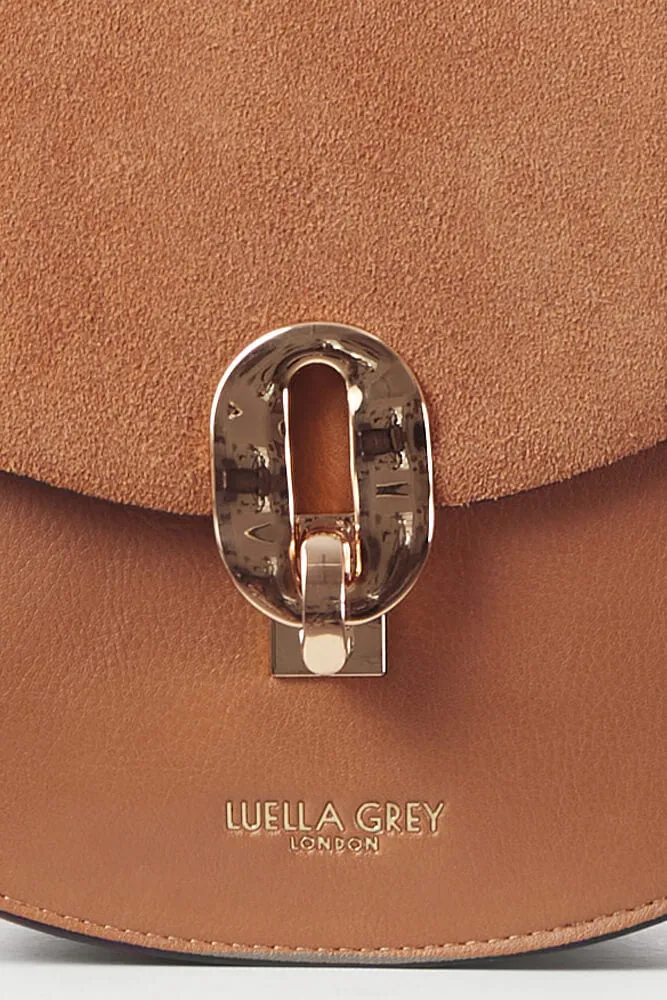 Mildred Camel Saddle Crossbody