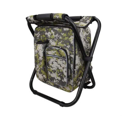 Multifunction Outdoor Folding Chair Ice Cooler Picnic Bags Camping