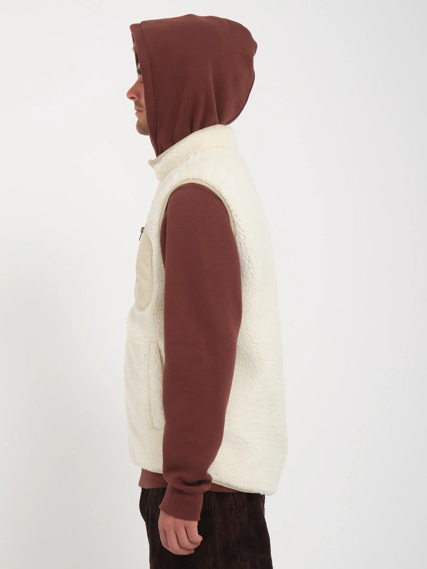Muzzer Fuzzar Vest - DIRTY WHITE