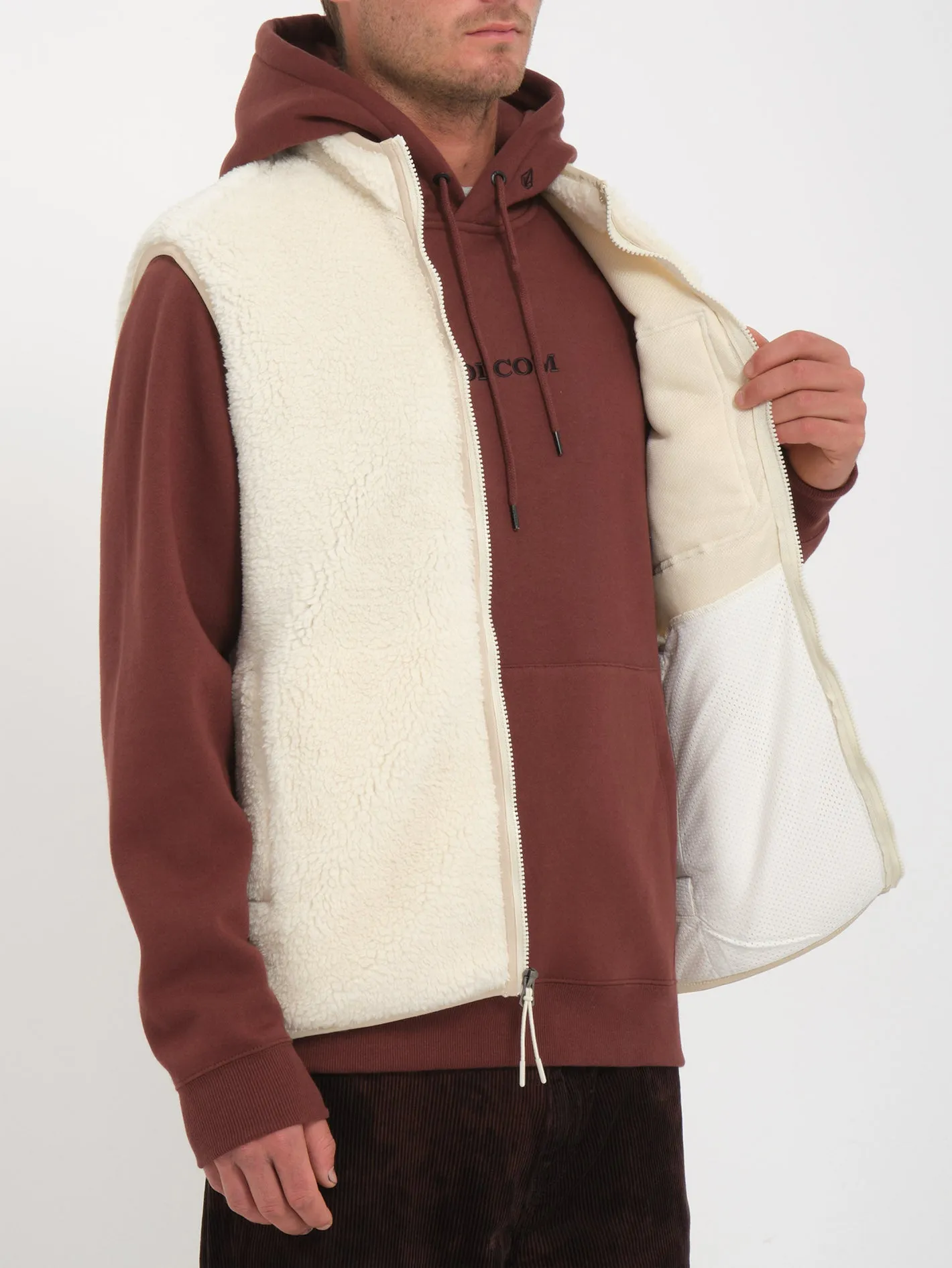Muzzer Fuzzar Vest - DIRTY WHITE