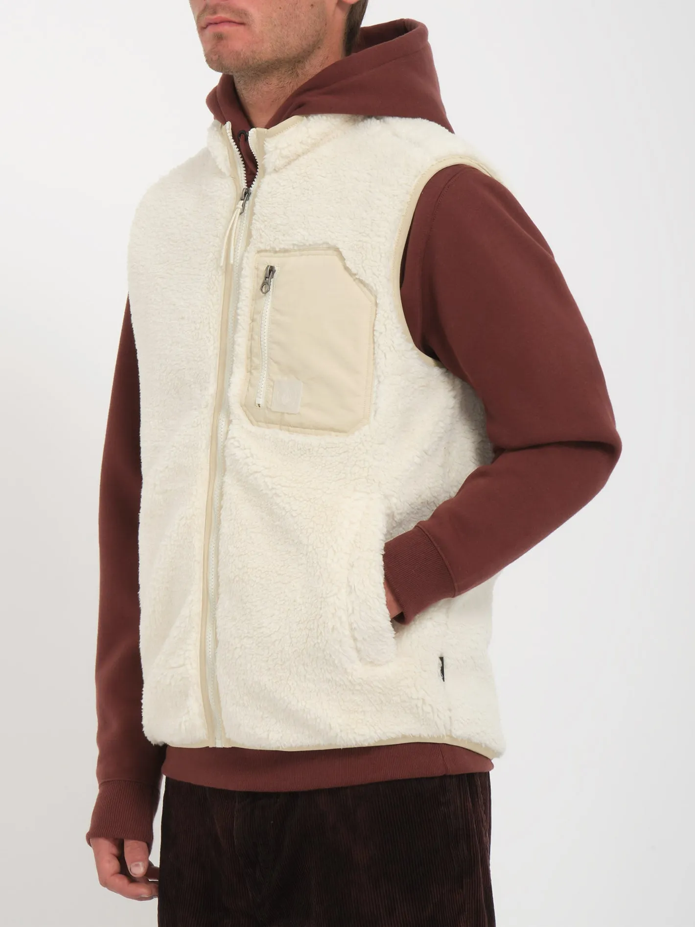 Muzzer Fuzzar Vest - DIRTY WHITE