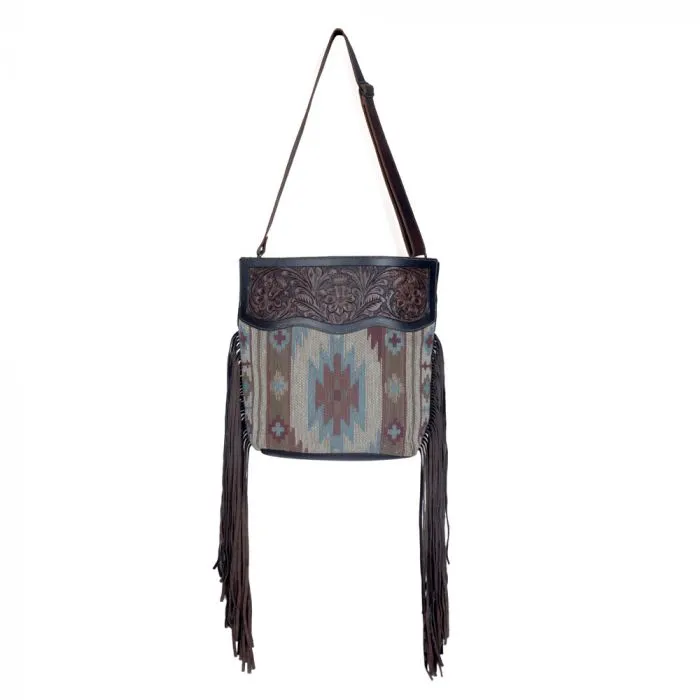Myra Bag Mercury Hand-Tooled Bag