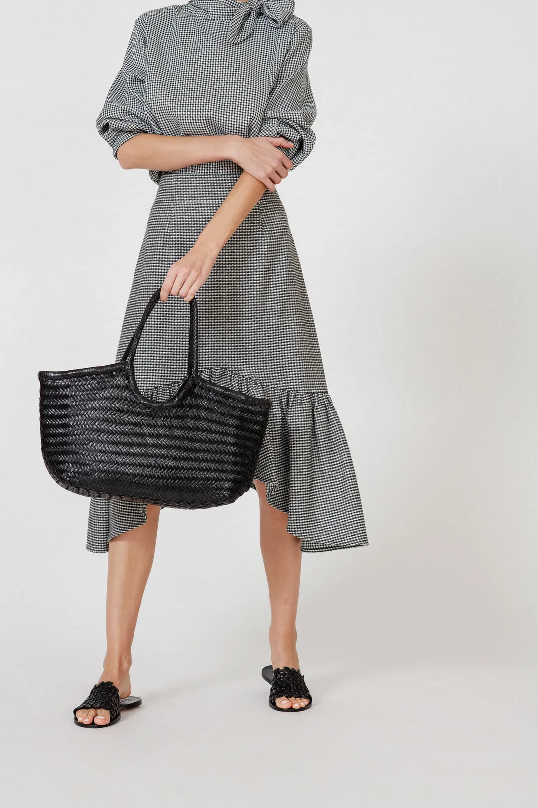 NANTUCKET BASKET BIG - Black