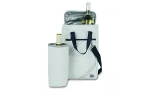 Newport Insulated 2-Bottle Wine Tote