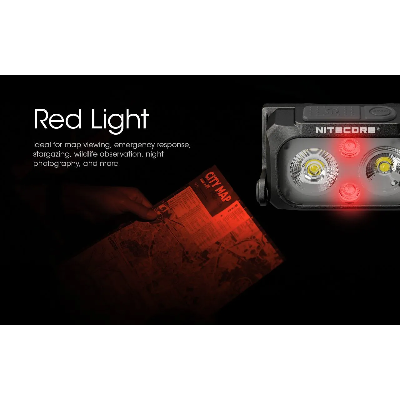 Nitecore NU25 V2 Rechargeable Headlamp (400 lumens)