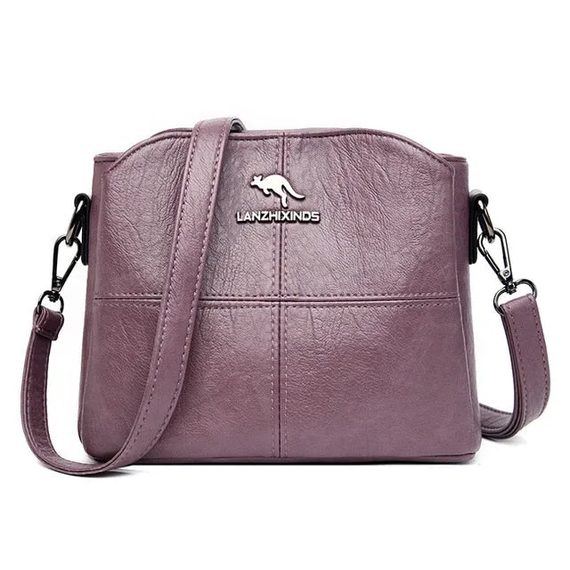 OLD TANG Women Tote Bag Solid Color PU Leather Ladies Bags For Women 2020 Shoulder Bag Small Crossbody Bags Sac a Main