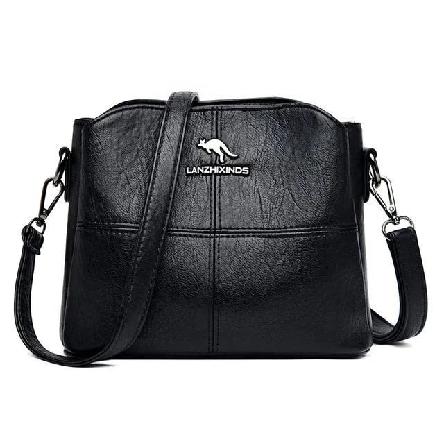 OLD TANG Women Tote Bag Solid Color PU Leather Ladies Bags For Women 2020 Shoulder Bag Small Crossbody Bags Sac a Main