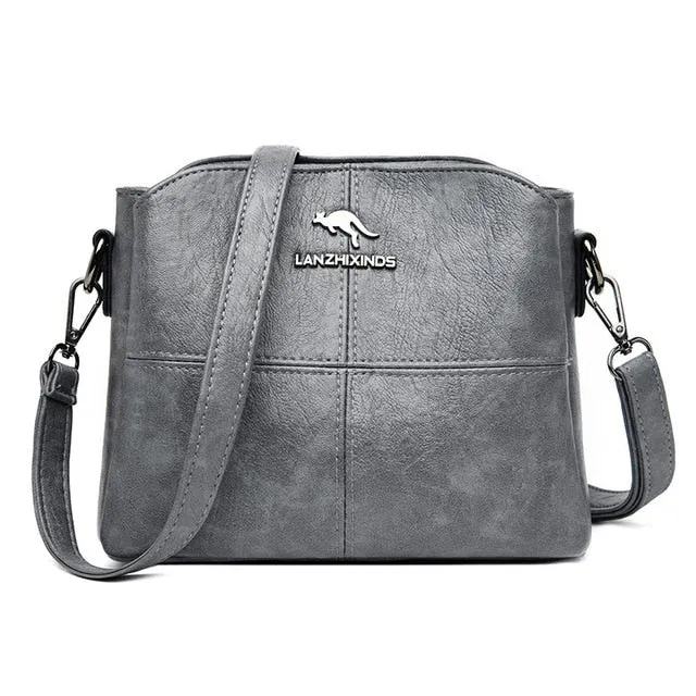 OLD TANG Women Tote Bag Solid Color PU Leather Ladies Bags For Women 2020 Shoulder Bag Small Crossbody Bags Sac a Main