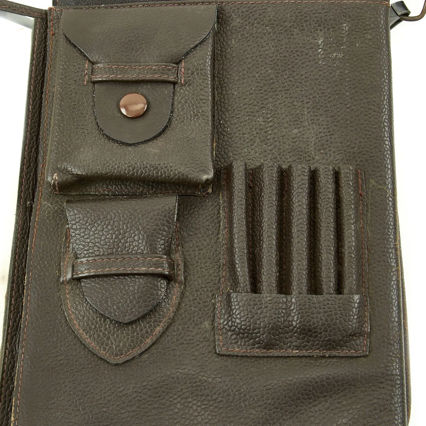 Original Vietnam War North Vietnamese Army Viet Cong Leather Map Case - USGI Bring Back