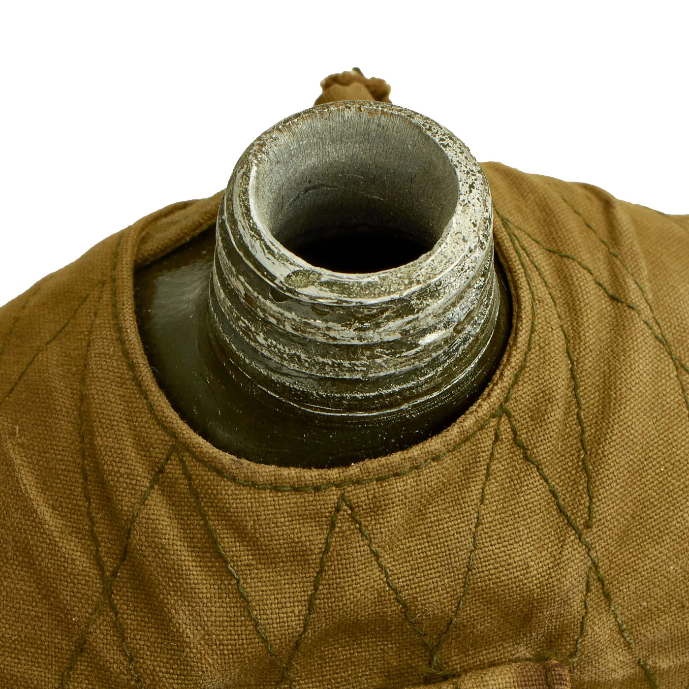 Original Vietnam War U.S. Bringback Vietcong ChiCom 2nd Type Canteen Lot With Carriers - 3 Items