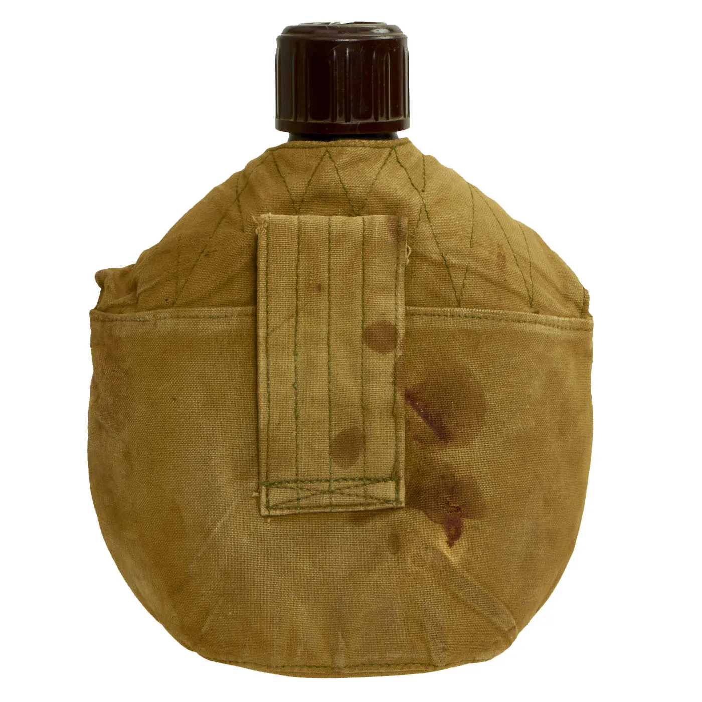 Original Vietnam War U.S. Bringback Vietcong ChiCom 2nd Type Canteen Lot With Carriers - 3 Items