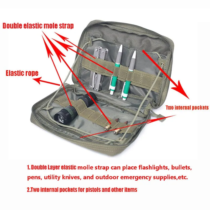 Outdoor Emergency Military Pouch Bag