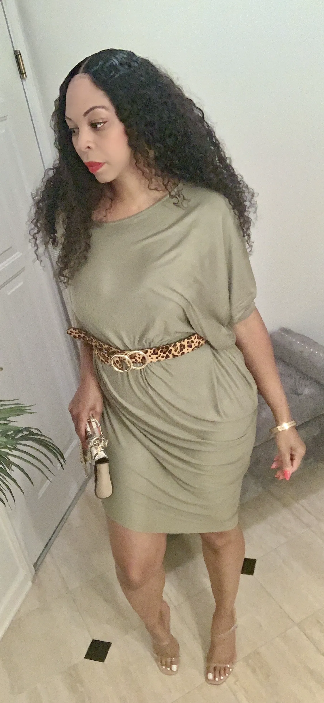 Oversize Dolman Sleeve Dress‼️Can be Worn as a Shirt in Curvy Sizes‼️