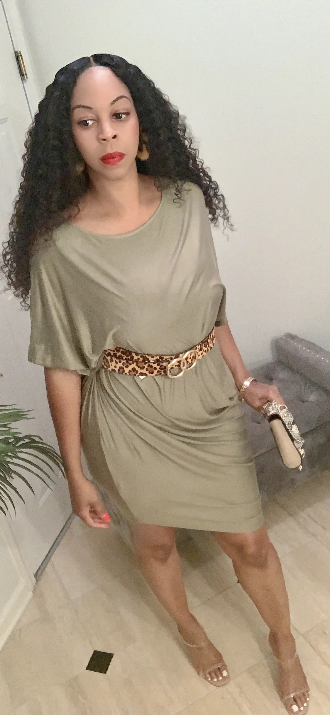 Oversize Dolman Sleeve Dress‼️Can be Worn as a Shirt in Curvy Sizes‼️
