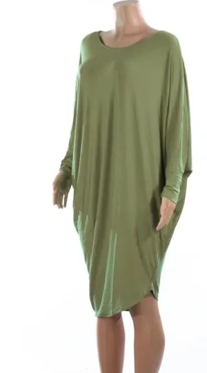 Oversize Dolman Sleeve Dress‼️Can be Worn as a Shirt in Curvy Sizes‼️