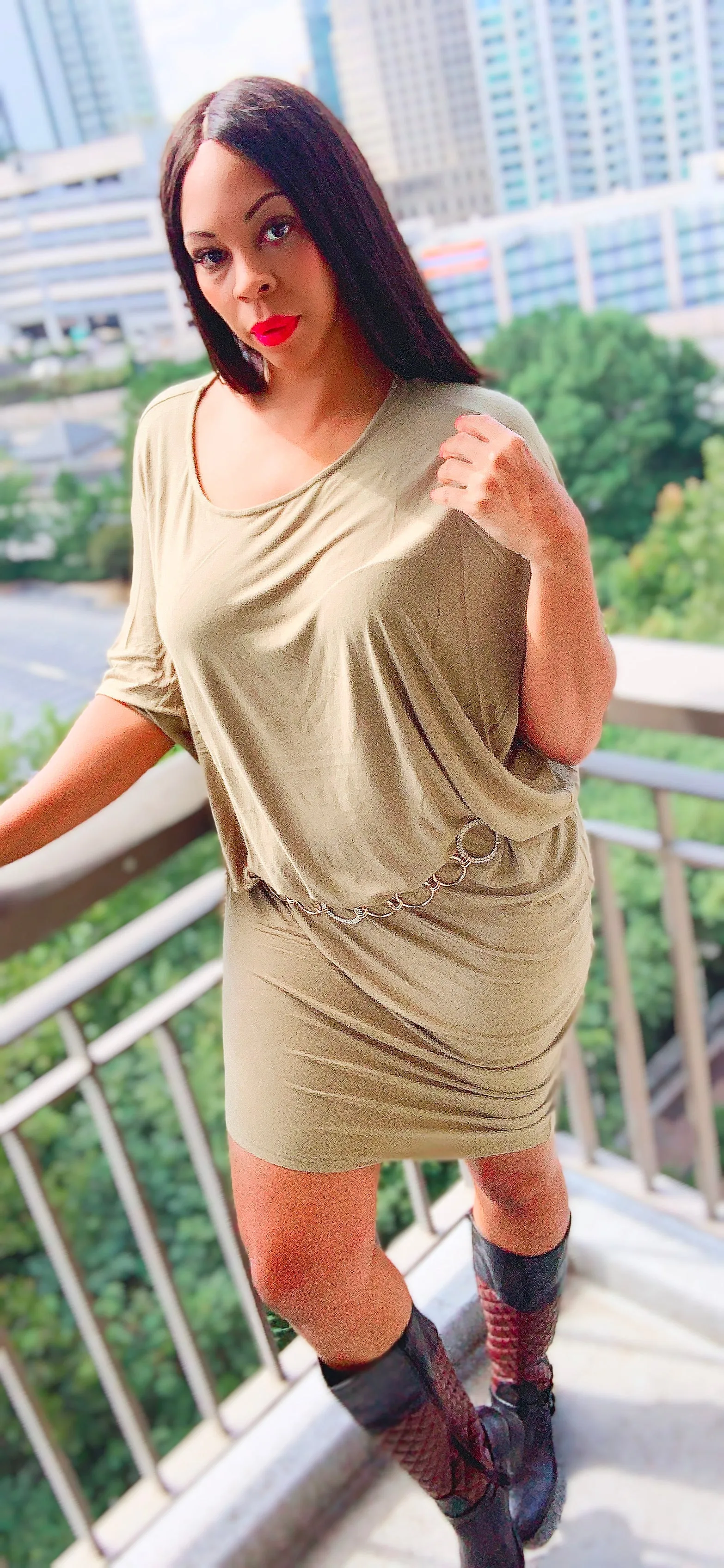 Oversize Dolman Sleeve Dress‼️Can be Worn as a Shirt in Curvy Sizes‼️