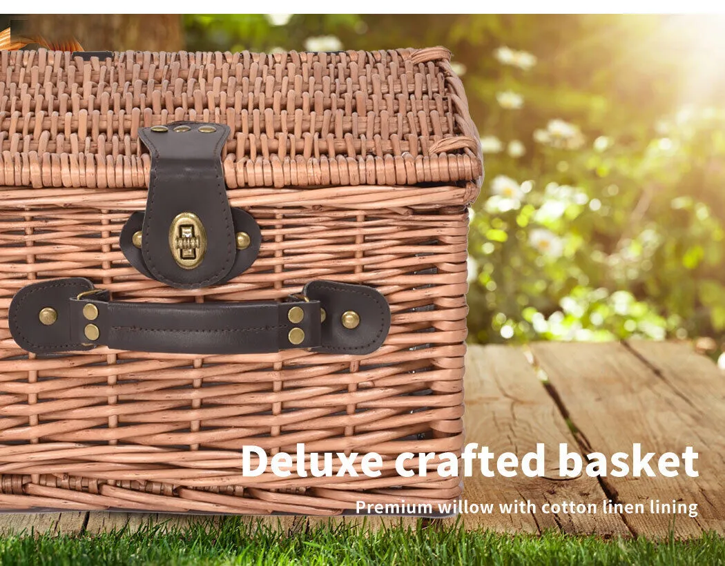 Picnic Basket Willow 2 Person