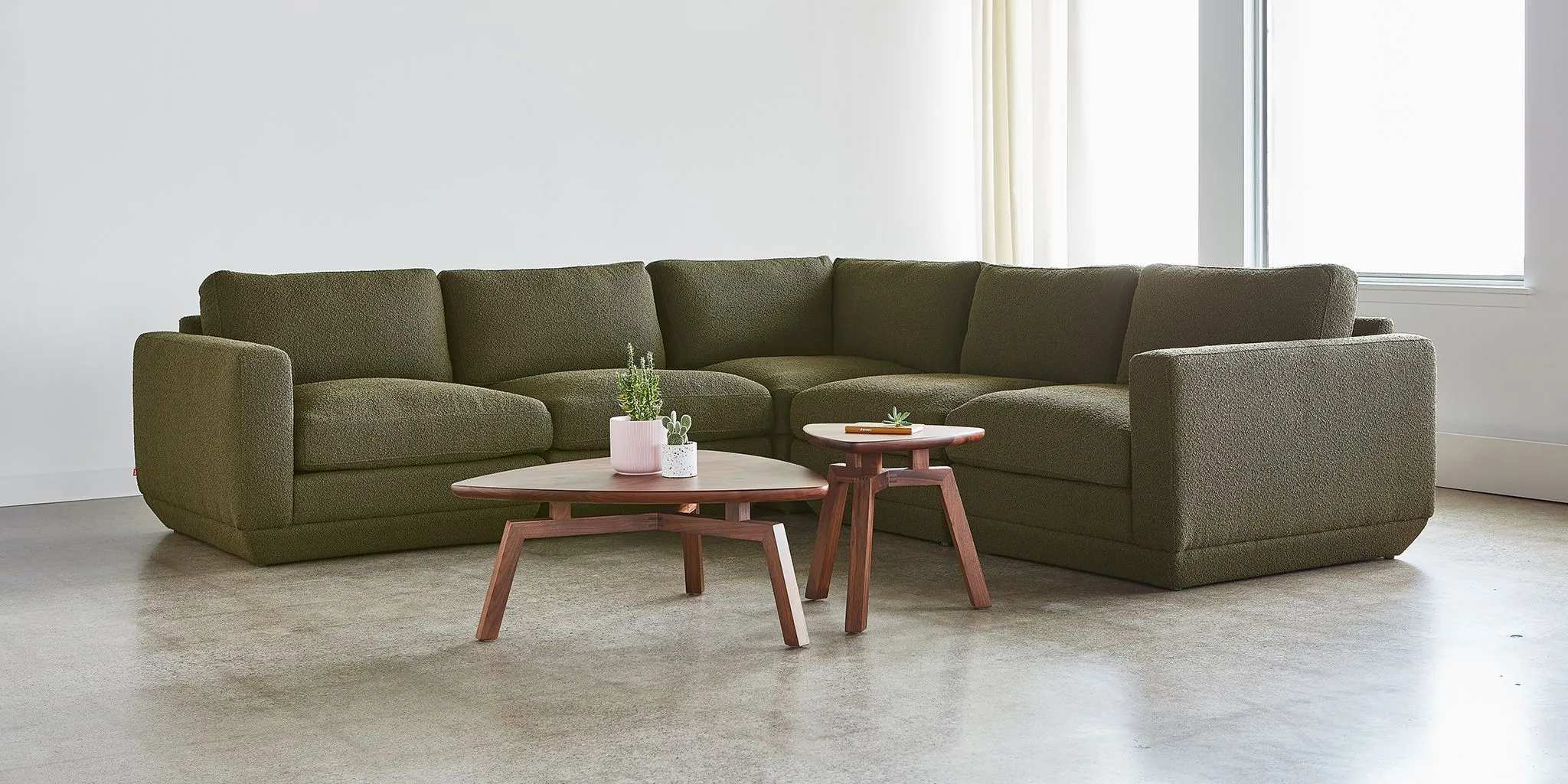 Podium Modular 5PC Corner Sectional