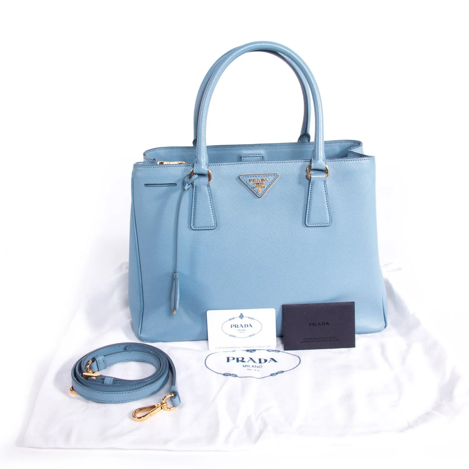 Prada Saffiano Lux Medium Tote