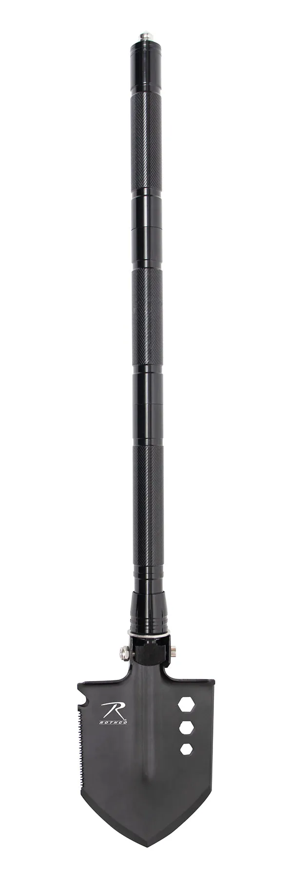 Rothco 8-in-1 Multi-Tool Survival Shovel / Portable Camping Entrenching Tool - Stainless Steel