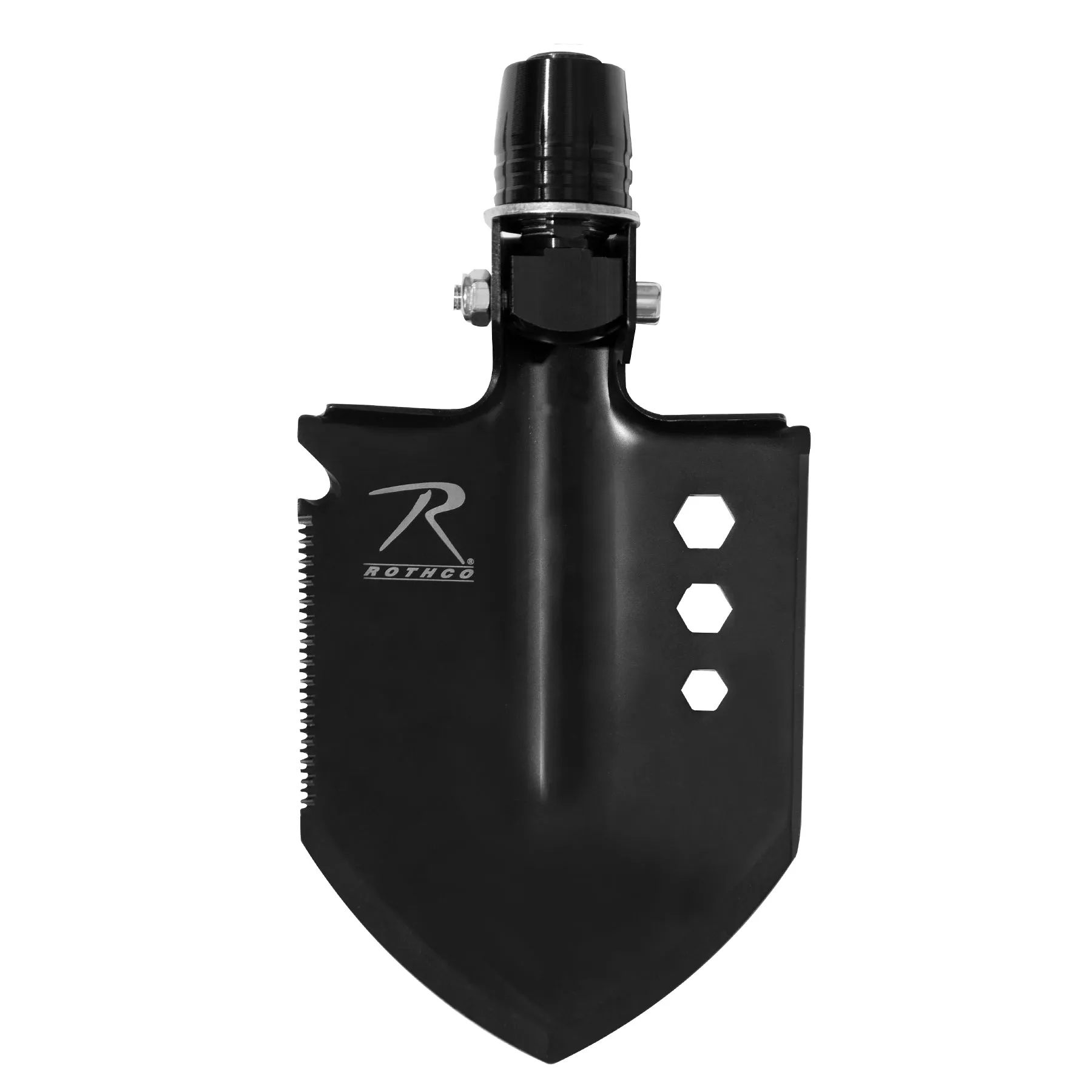 Rothco 8-in-1 Multi-Tool Survival Shovel / Portable Camping Entrenching Tool - Stainless Steel